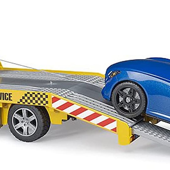 Bruder 02675 - Mercedes G3 Sprinter Transporter with Roadster and Light & Sound - Scale 1:16 - New Item 2022