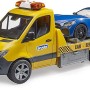Bruder 02675 - Mercedes G3 Sprinter Transporter with Roadster and Light & Sound - Scale 1:16 - New Item 2022
