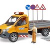 Bruder 02677 - Mercedes G3 Sprinter Municipal with Driver & L+S BB