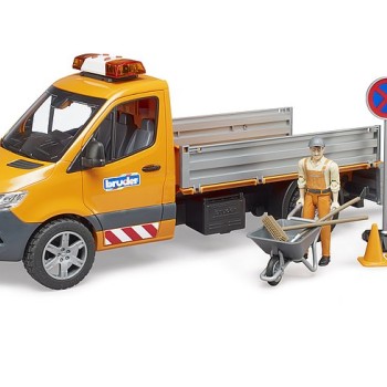 Bruder 02677 - Mercedes G3 Sprinter Municipal with Driver & L+S BB