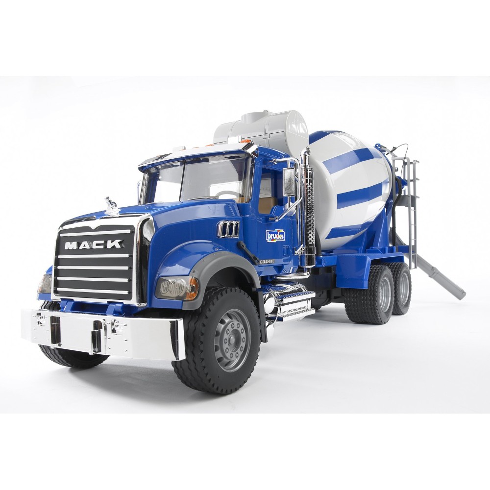 Bruder 02814 - MACK Granite Cement Mixer - Scale 1:16