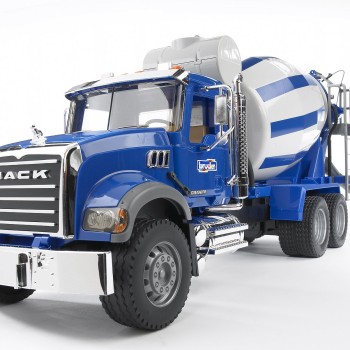 Bruder 02814 - MACK Granite Cement Mixer - Scale 1:16