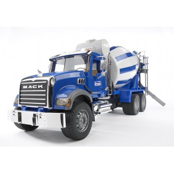 Bruder 02814 - MACK Granite Cement Mixer - Scale 1:16