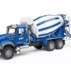 Bruder 02814 - MACK Granite Cement Mixer - Scale 1:16