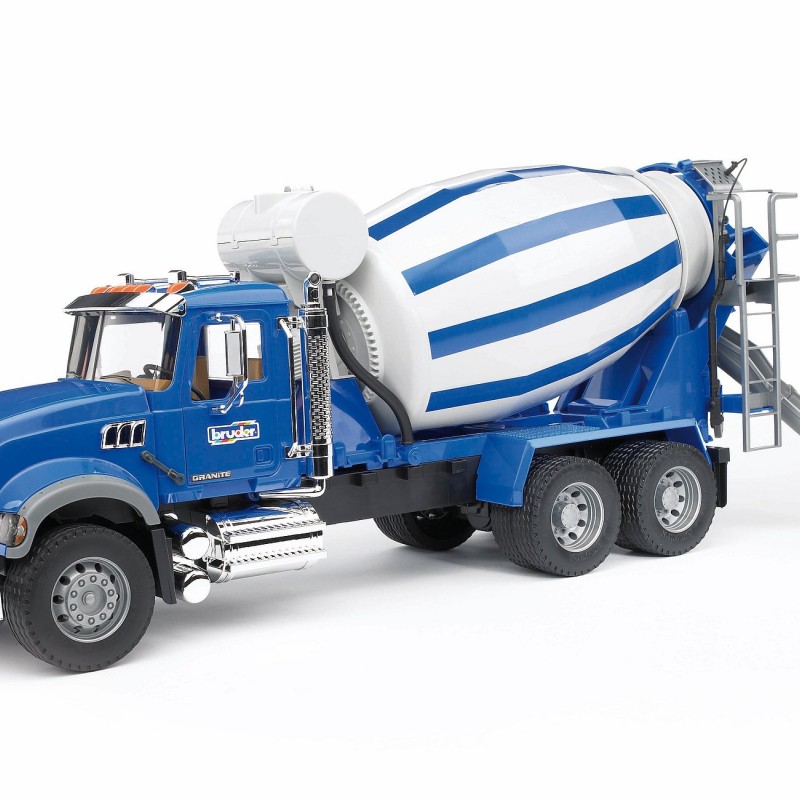 Bruder 02814 - MACK Granite Cement Mixer - Scale 1:16