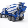 Bruder 02814 - MACK Granite Cement Mixer - Scale 1:16