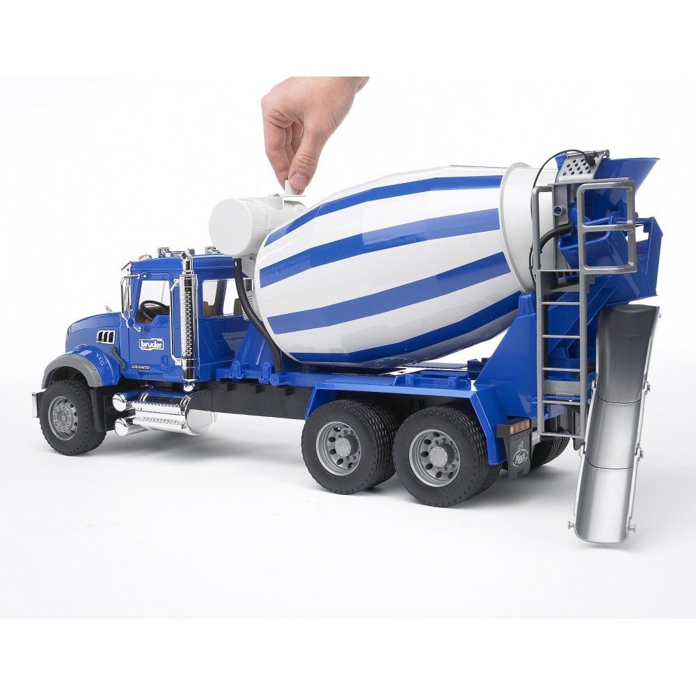 Bruder 02814 - MACK Granite Cement Mixer - Scale 1:16