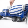 Bruder 02814 - MACK Granite Cement Mixer - Scale 1:16