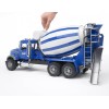 Bruder 02814 - MACK Granite Cement Mixer - Scale 1:16
