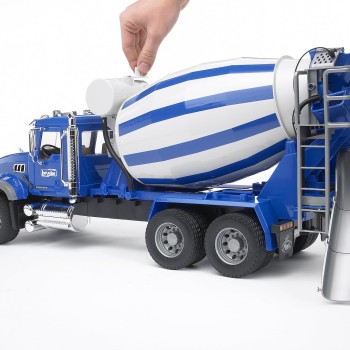 Bruder 02814 - MACK Granite Cement Mixer - Scale 1:16