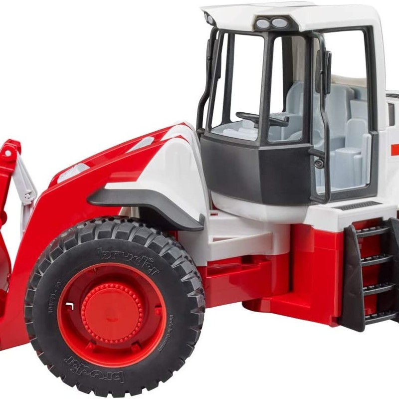 Bruder 03410 - White XL5000 Wheeled Front End Loader New 2022 - Scale 1:16