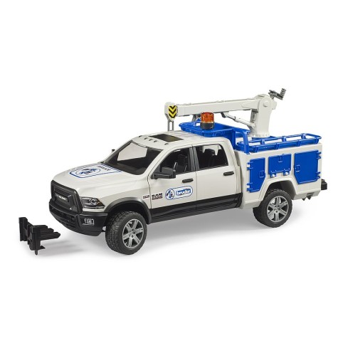 Bruder 02509 - RAM 2500 Service Truck with Rotating Beacon Light