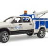 Bruder 02509 - RAM 2500 Service Truck with Rotating Beacon Light