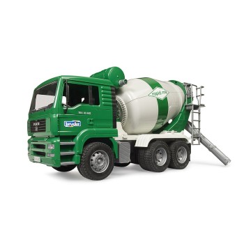 Bruder 02739 - MAN TGA Cement Mixer Truck Rapid Mix - Scale 1:16