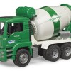 Bruder 02739 - MAN TGA Cement Mixer Truck Rapid Mix - Scale 1:16