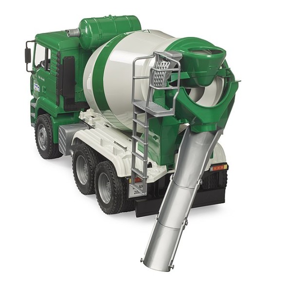 Bruder 02739 - MAN TGA Cement Mixer Truck Rapid Mix - Scale 1:16