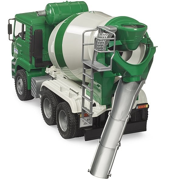 Bruder 02739 - MAN TGA Cement Mixer Truck Rapid Mix - Scale 1:16