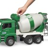 Bruder 02739 - MAN TGA Cement Mixer Truck Rapid Mix - Scale 1:16
