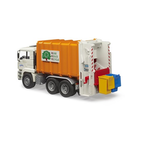 Bruder 02772 MAN TGA Rear Loading Garbage Truck New 2023 - Scale 1:16