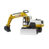 Bruder 03413 - Bruder Wheeled Excavator XE 5000 New Item 2023 - 1:16 Scale