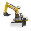 Bruder 03413 - Bruder Wheeled Excavator XE 5000 New Item 2023 - 1:16 Scale
