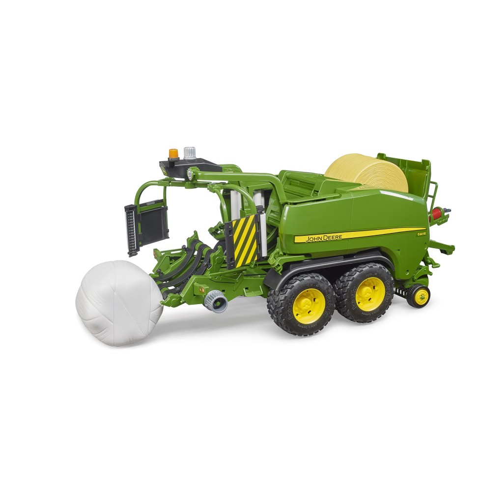 Bruder 02032 - John Deere Chamber Wrapping Baler C441R  New 2023 - 1:16 Scale