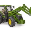 Bruder 03151 - John Deere 7R350 Tractor with Frontloader New 2023 - 1:16 Scale