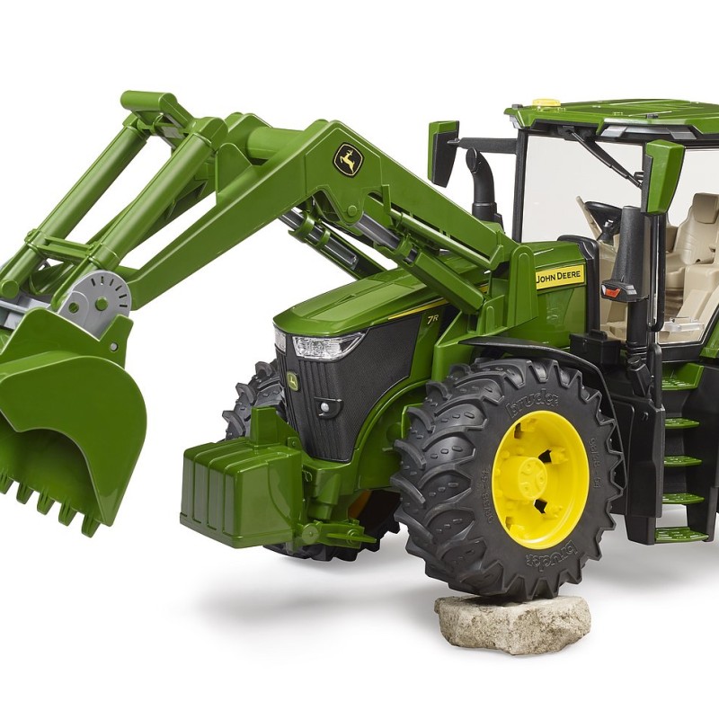 Bruder 03151 - John Deere 7R350 Tractor with Frontloader New 2023 - 1:16 Scale