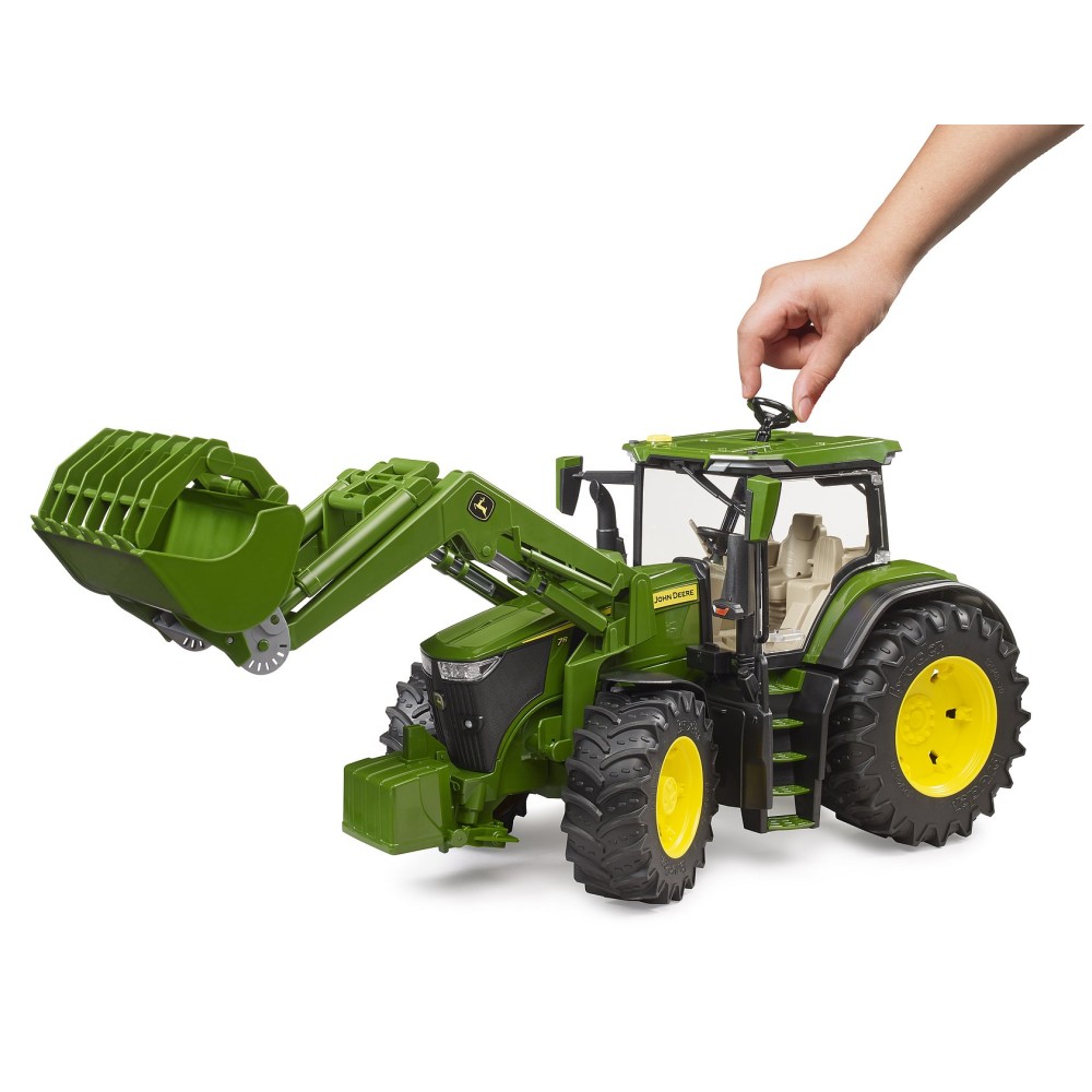 Bruder 03151 - John Deere 7R350 Tractor with Frontloader New 2023 - 1:16 Scale
