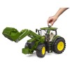 Bruder 03151 - John Deere 7R350 Tractor with Frontloader New 2023 - 1:16 Scale