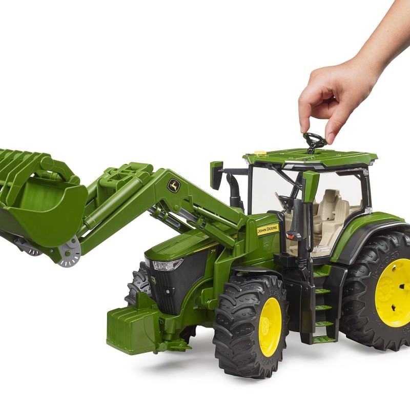 Bruder 03151 - John Deere 7R350 Tractor with Frontloader New 2023 - 1:16 Scale