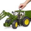 Bruder 03155 - John Deere 7R 350 Tractor with Frontloader and Tipping Trailer New 2023 - 1:16 Scale