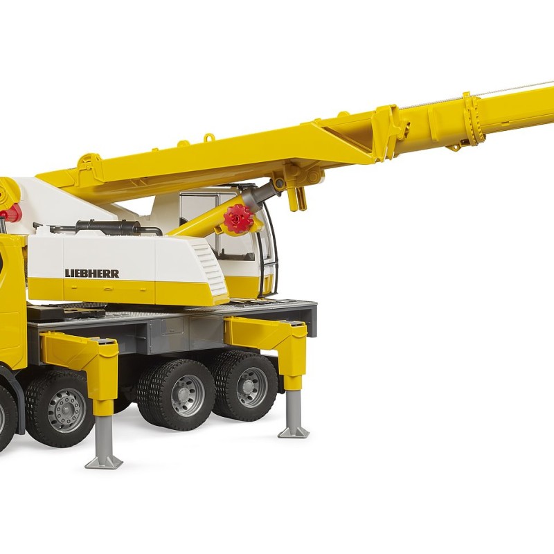 Bruder 03571 - Scania Super 560R Liebherr Crane Truck with Light & Sound New 2023 - 1:16 Scale