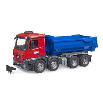 Bruder 03621 - Mercedes Benz Arocs Halfpipe Dump Truck New 2023 - Scale 1:16