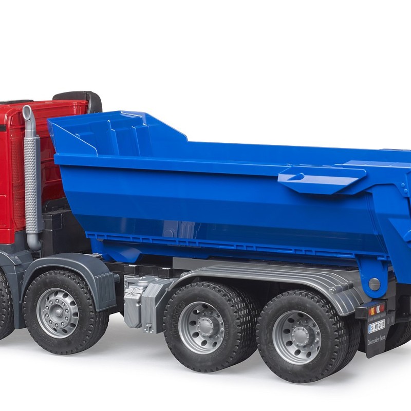 Bruder 03621 - Mercedes Benz Arocs Halfpipe Dump Truck New 2023 - Scale 1:16