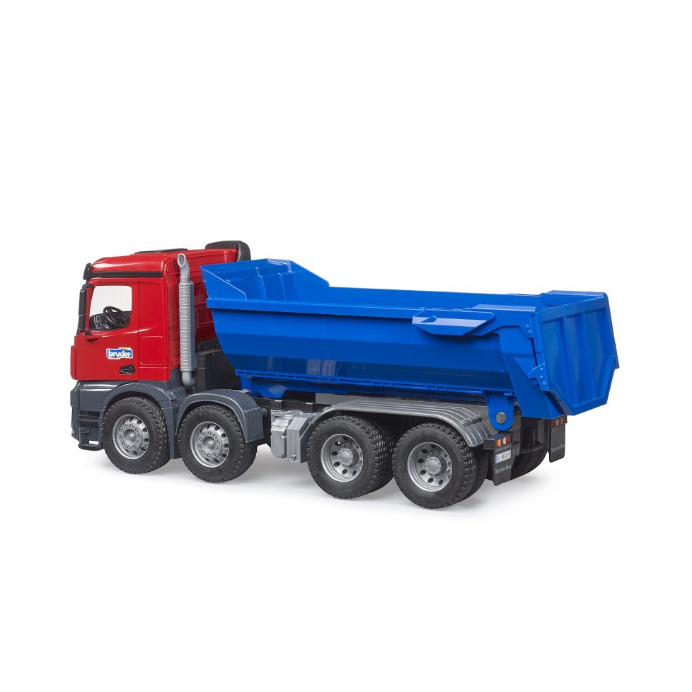 Bruder 03621 - Mercedes Benz Arocs Halfpipe Dump Truck New 2023 - Scale 1:16