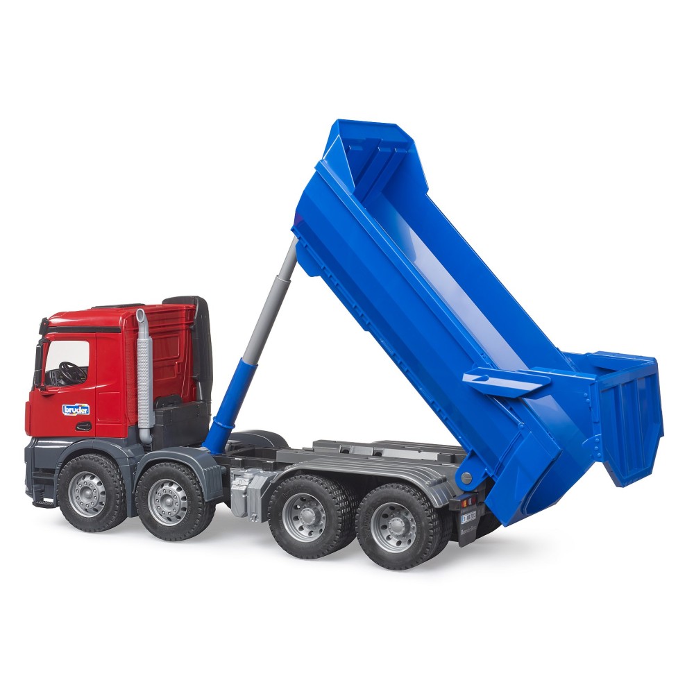 Bruder 03621 - Mercedes Benz Arocs Halfpipe Dump Truck New 2023 - Scale 1:16
