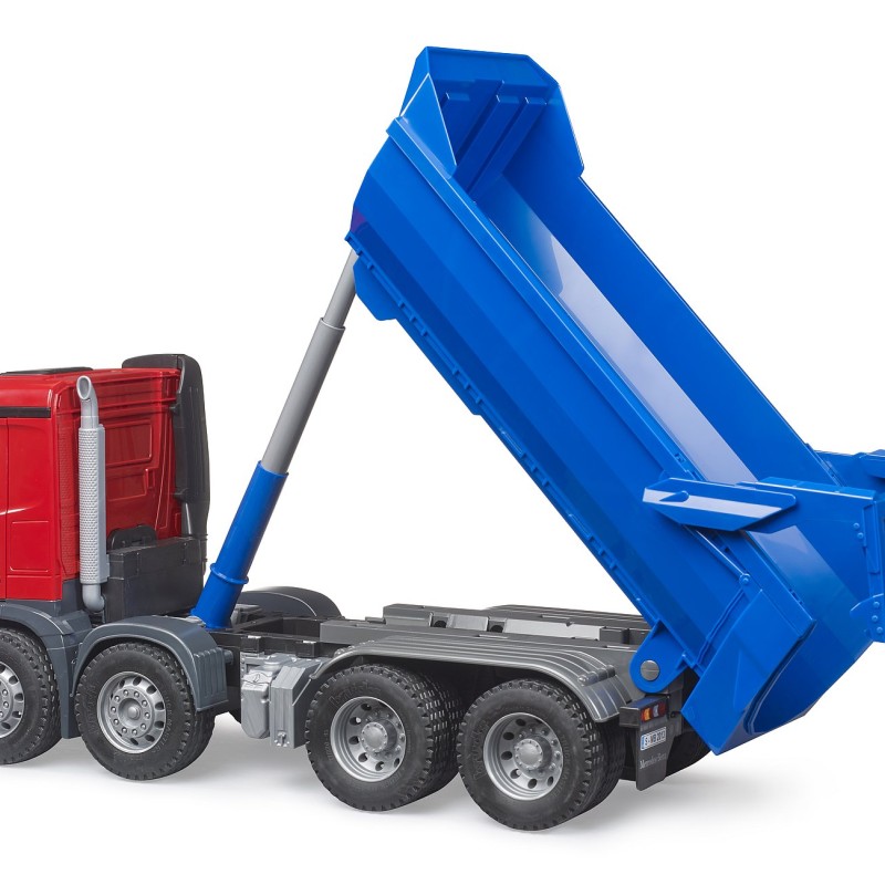 Bruder 03621 - Mercedes Benz Arocs Halfpipe Dump Truck New 2023 - Scale 1:16
