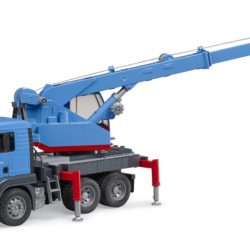 Bruder 03771 MAN TGS Crane Truck with Light and Sound - Scale 1:16