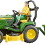 Bruder 62104 - John Deere X949 Lawn Mower Tractor With Trailer & Accessories - Scale 1:16