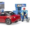 Bruder 62111 - Bworld Petrol Station and Car Wash - Scale 1:16