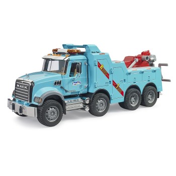 Bruder 02831 - Mack Granite Recovery and Towing Truck with Light and Sound New 2025 - Scale 1:16