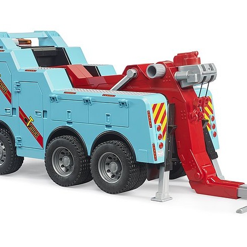Bruder 02831 - Mack Granite Recovery and Towing Truck with Light and Sound New 2025 - Scale 1:16