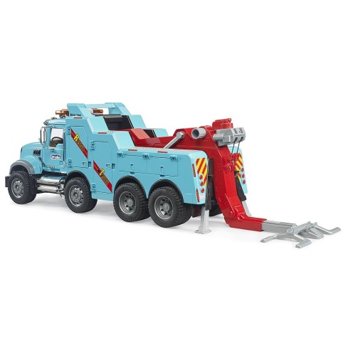 Bruder 02831 - Mack Granite Recovery and Towing Truck with Light and Sound New 2025 - Scale 1:16