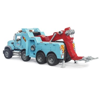 Bruder 02831 - Mack Granite Recovery and Towing Truck with Light and Sound - Scale 1:16