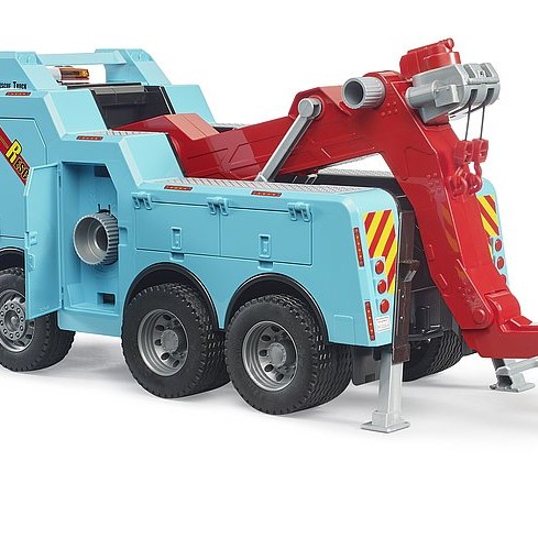Bruder 02831 - Mack Granite Recovery and Towing Truck with Light and Sound New 2025 - Scale 1:16