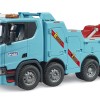 Bruder 03553 - Scania Super 560R Recovery and Towing Truck with Light and Sound New 2025 - Scale 1:16