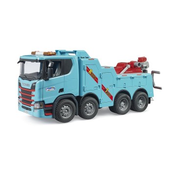 Bruder 03553 - Scania Super 560R Recovery and Towing Truck with Light and Sound New 2025 - Scale 1:16