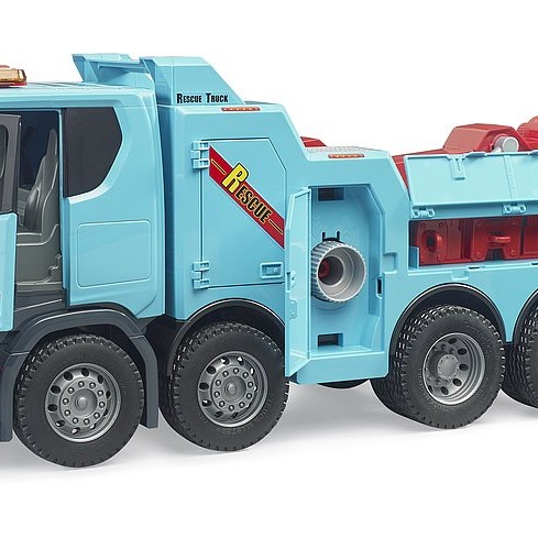 Bruder 03553 - Scania Super 560R Recovery and Towing Truck with Light and Sound New 2025 - Scale 1:16
