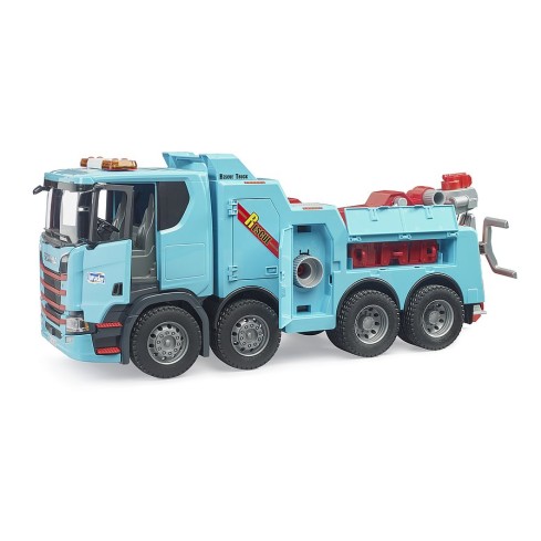 Bruder 03553 - Scania Super 560R Recovery and Towing Truck with Light and Sound New 2025 - Scale 1:16